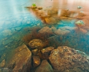 Stones on the bottom, Maliovishki Lakes,Rila